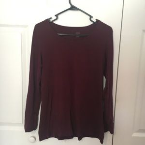 Ana Simple Maroon Shirt
